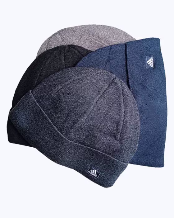 کلاه بافت اسپرت طرح adidas